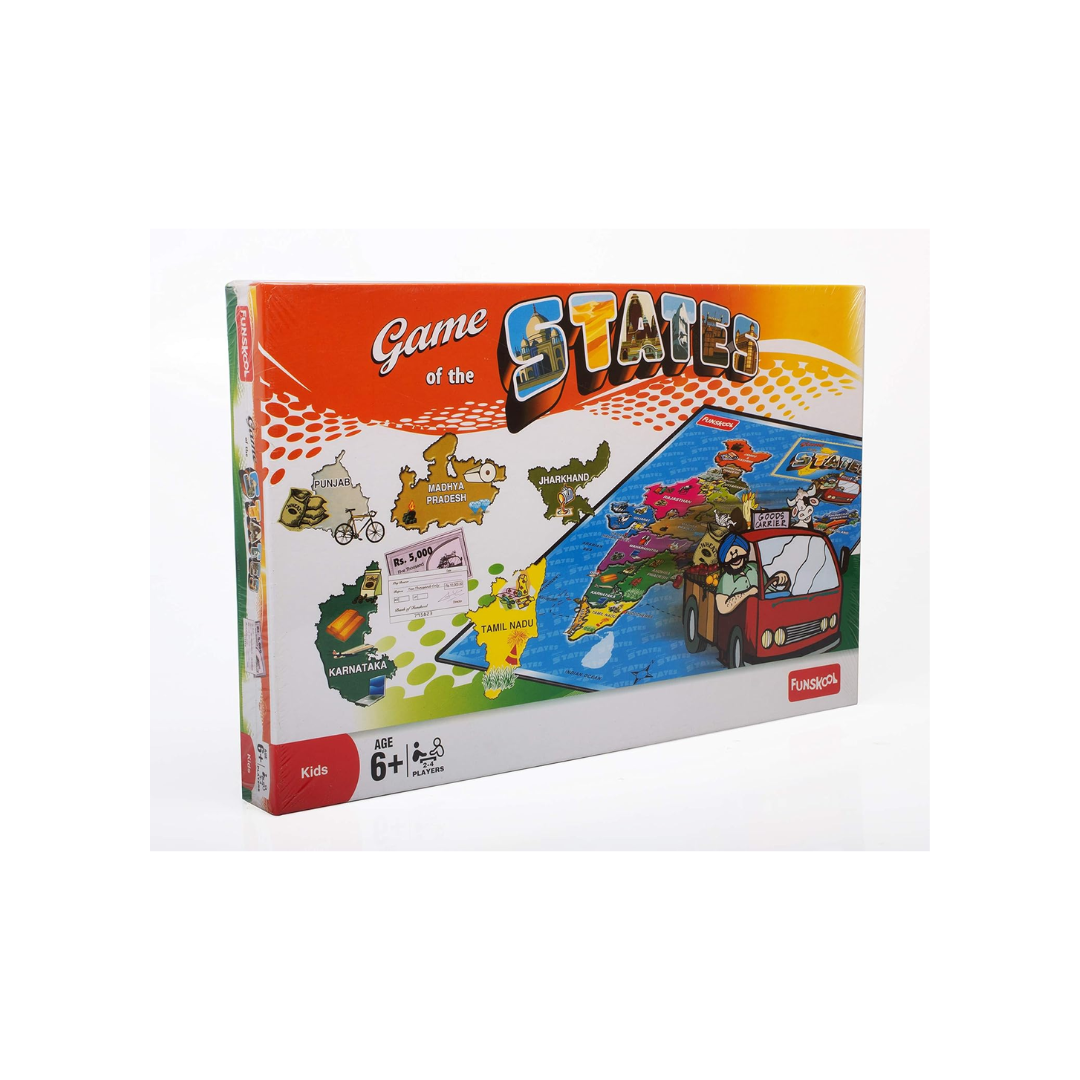 Funskool Games Funskool Game Of States Board Game – Rainbow Toys