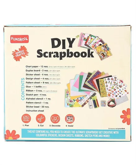 Funskool Scrapbook Kit - Multicolour