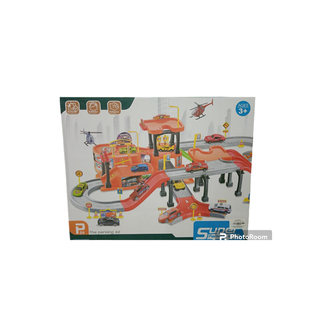 Rainbow Toys Super parking Lot Set