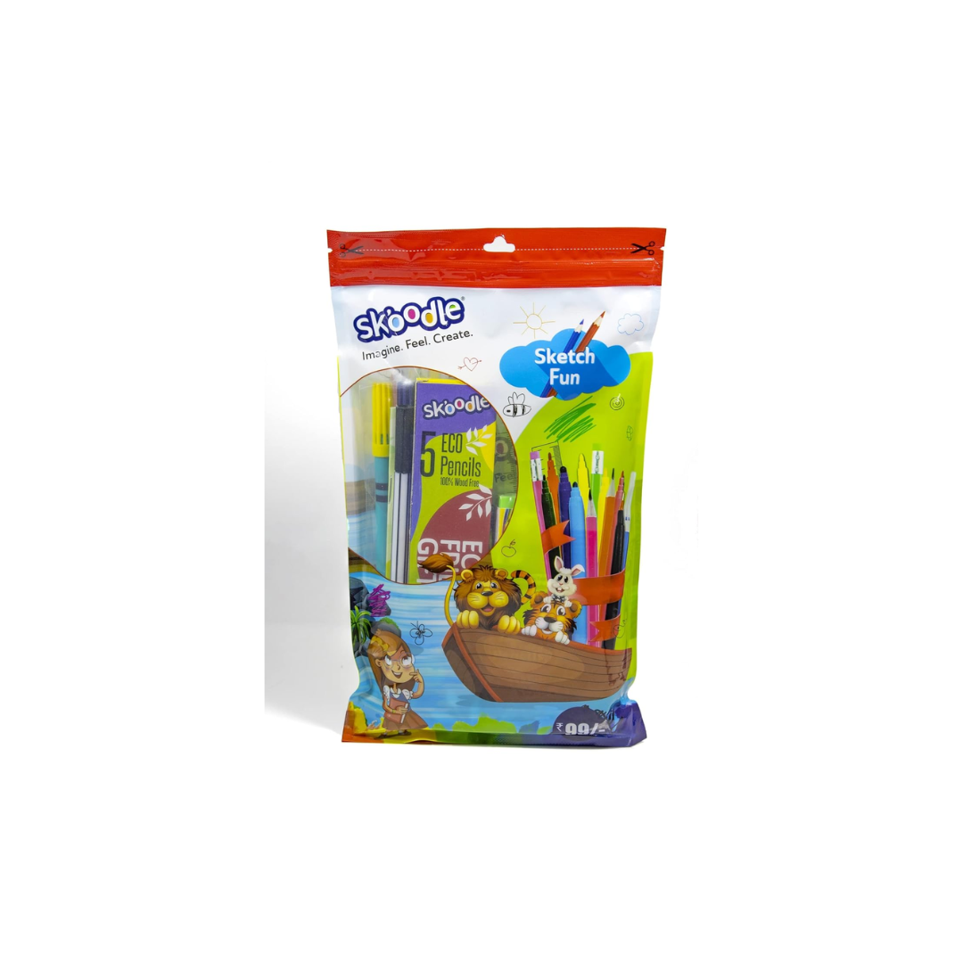 Skoodle Sketch Fun Creative Art Kit for Kids