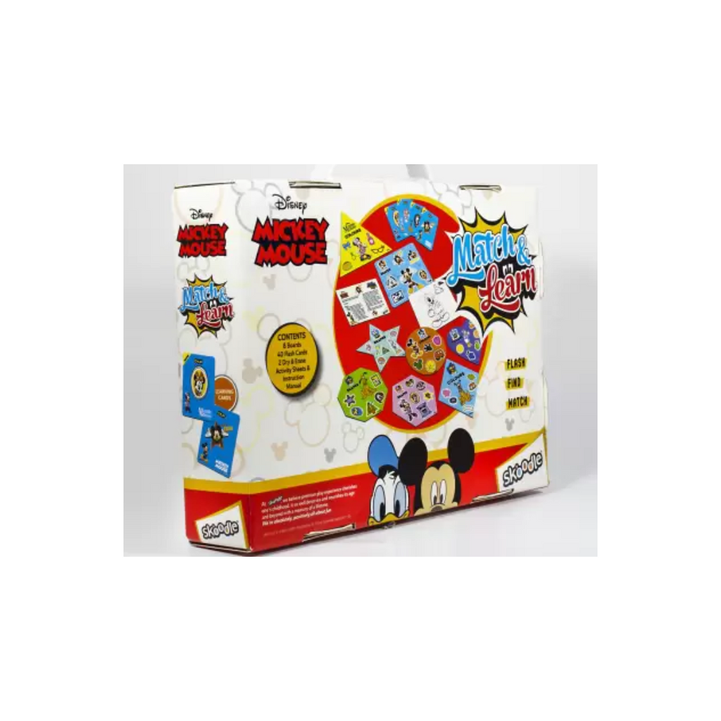 SKOODLE Disney Mickey Match & Learn Educational Game
