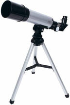 Rainbow Toys  Land & Sky 90X Zoom Astronomical  Refractor Telescope Optical Glass Metal Tube with Tripod Refracting TelescopeÂ 