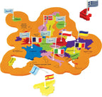 Imagimake Mapology World with Flags & Capitals- with Country Shaped PiecesÂ (86 Pieces)
