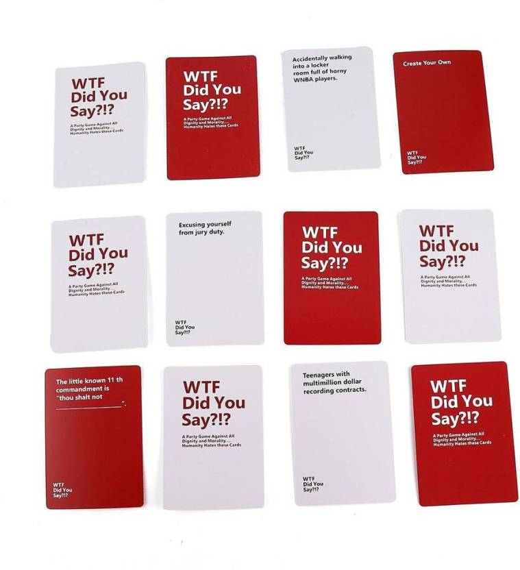 Rainbow Toys Did You Say A Party Game Against All Dignity and Morality Full Game